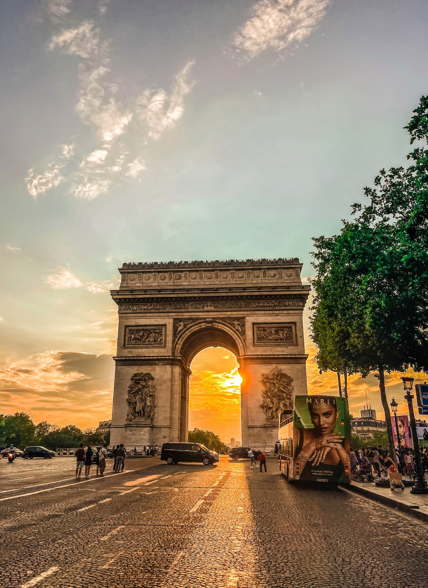 Arc de Triomphe in Paris - Wall Art